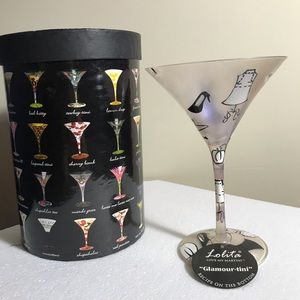 Lolita “Glamour-tini” martini glass